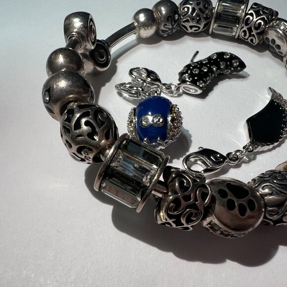 Authentic Swarovski Never Worn Pandora Charm Bracelet - Picture 14 of 15